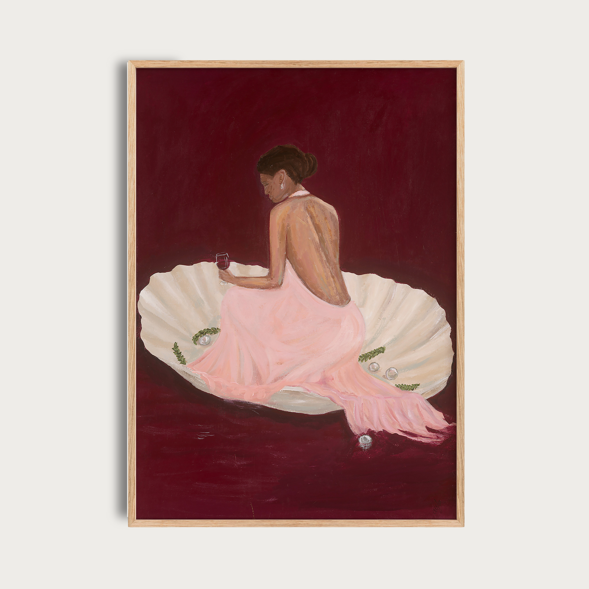 River of wine - Poster