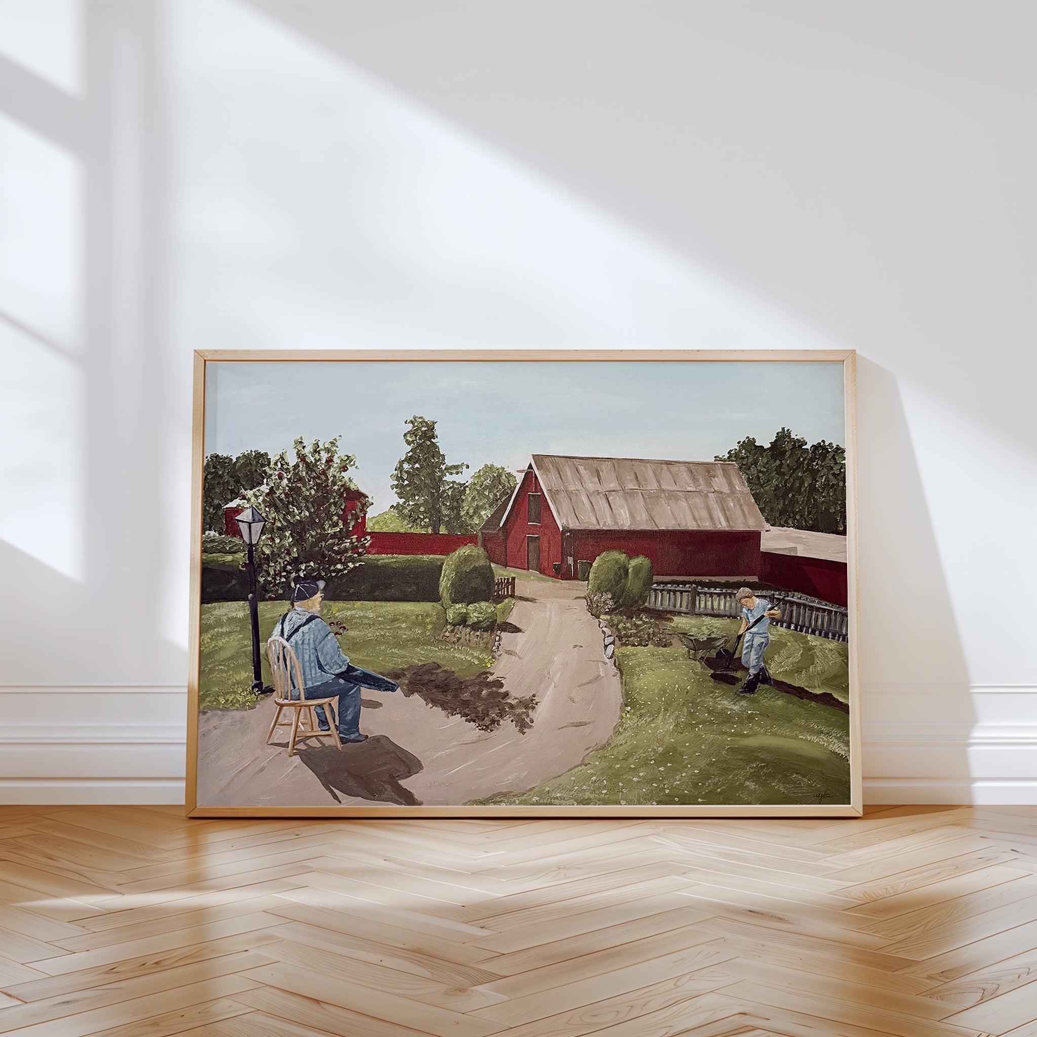 Hemma på gården