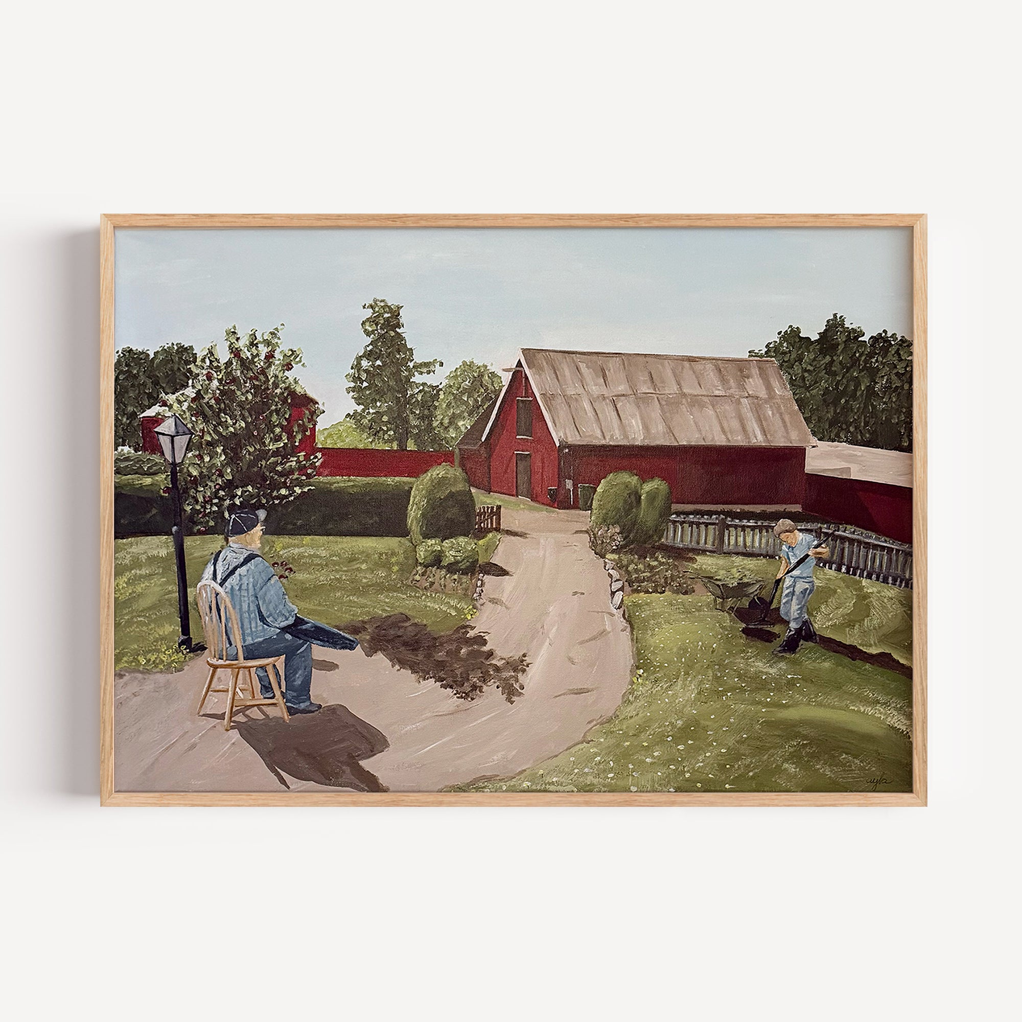 Hemma på gården