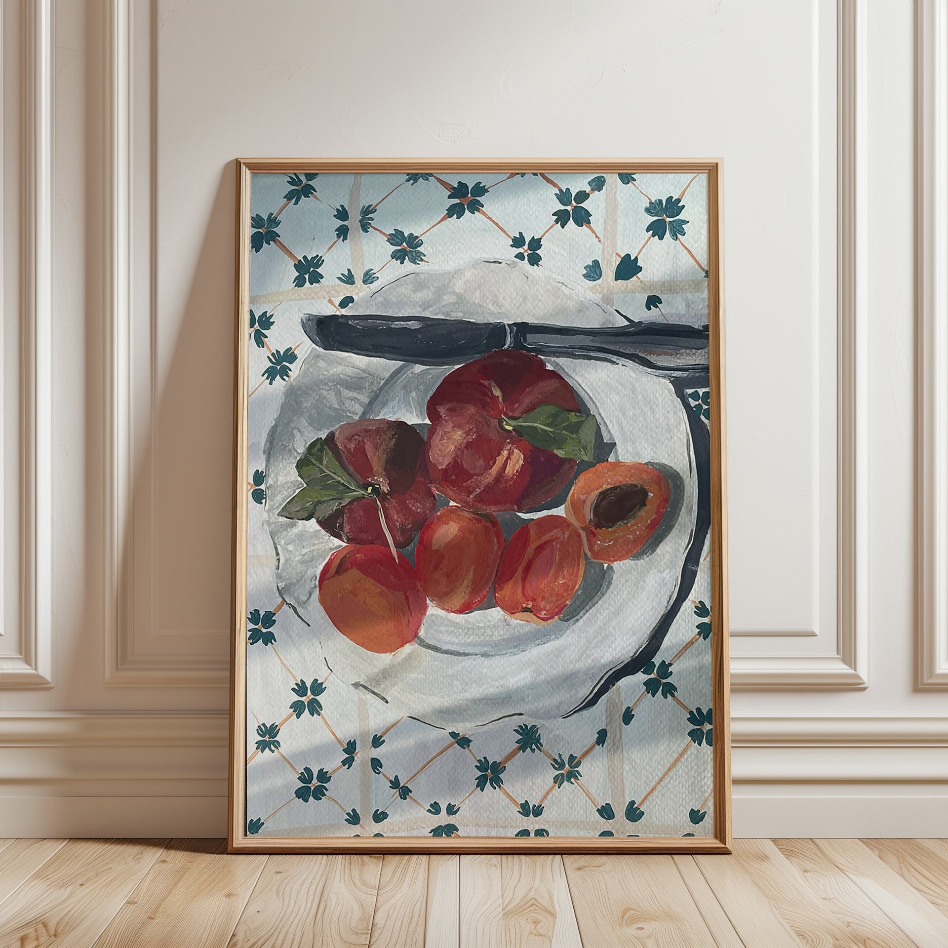 Sous le Pêcher - Poster